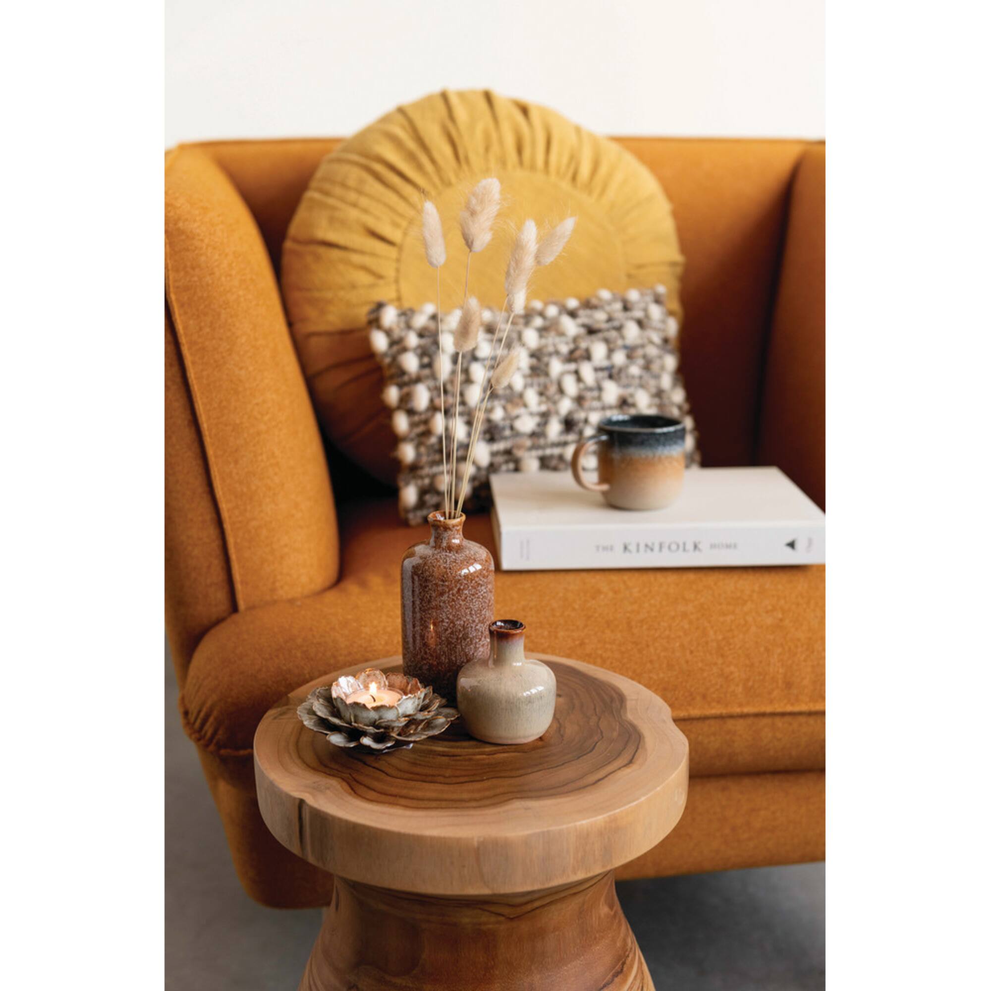 Hello Honey® Stoneware Vases With Reactive Glaze Finish Set
